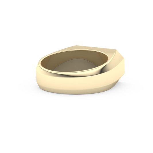 0.41 TCW Round Lab-Grown Diamond Multi-Stone Wedding Band in Gold
