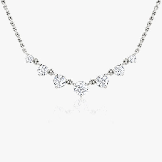 0.25 CT Round Lab-Grown Diamond Necklace