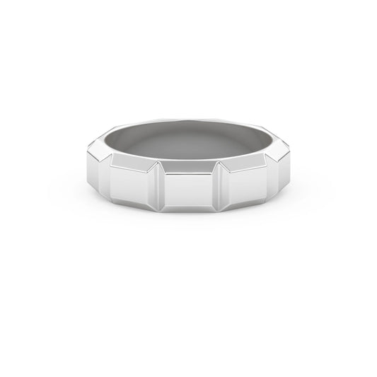 Patterned Wedding Band.