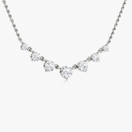 0.25 CT Round Lab-Grown Diamond Necklace