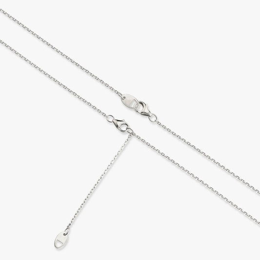 1.50 TCW Pear & Round Lab-Grown Diamond Necklace – Elegant Dual Stone Pendant