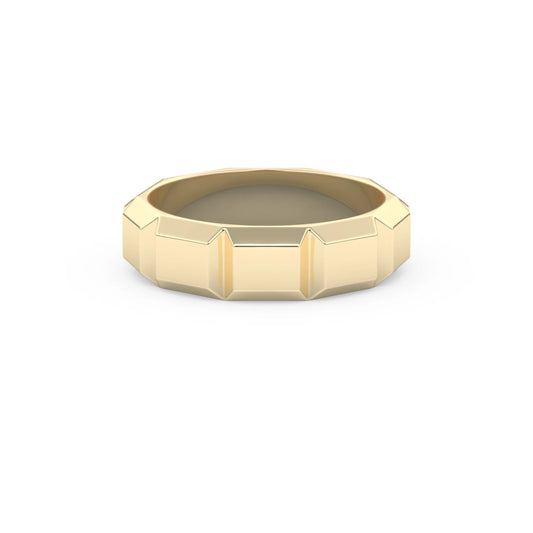 Patterned Wedding Band.